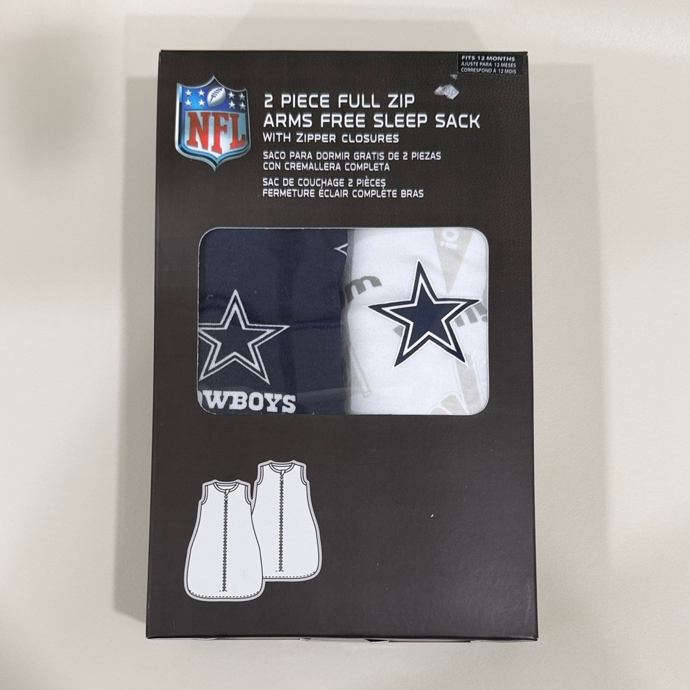 NFL Kids Sleep Sacks - Navy and White